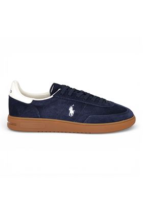 Sneaker uomo Polo R.L. in camoscio colore blu. POLO RALPH LAURENT | 809978008-001
